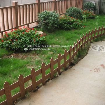 wood plastic decorative exterior composite WPC garden fence