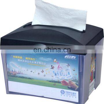 plastic ABS super quality factory direct napkin paper dispenser CD-8387C