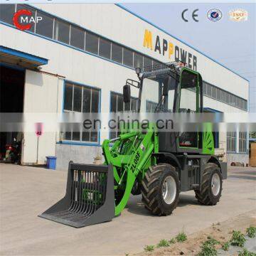 0.8ton mini loader shovel wheel loader