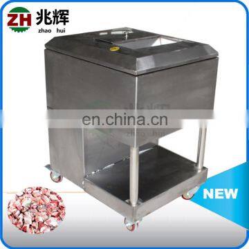 Automatic Restaurant Ribs Cutting Machine Ribs Cube Cutter photo-2