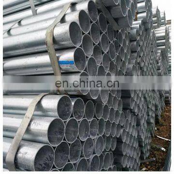 hot selling Hot dip galvanized steel pipe gi galvanized erw carbon round steel tube