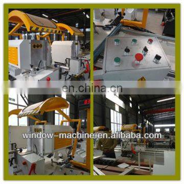 Double head cutting saw/aluminum window&door profile cutting machine / Aluminum window working machine (LJZ2-450X3700)