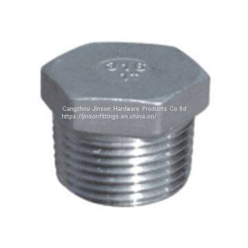 HEX PLUG  Threaded Fitting  Stainless Steel Hexagon Plug wholesale
