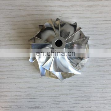 RHF5HB 5+5 blades 47.20/60.00mm 93844S High performance Turbocharger Billet/milling/aluminum 2618 compressor wheel for VF22