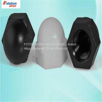 M3/M4/M5/M6/M8 Nylon Hexagon Domed Cap Ecrou Acorn Nuts Tuercas Ball Head Nut Round Head Cejilla Cache Vis Caps for Bolts DIN917