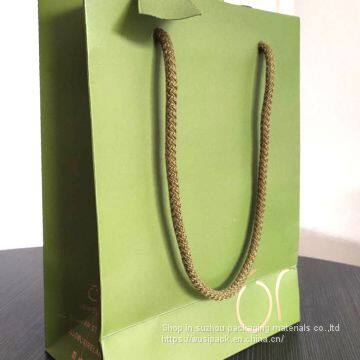 Flower Packaging Bronzing Gift Shopping Bags photo-4