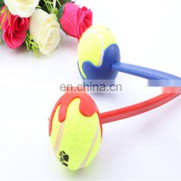 Outdoor Sport Interactive Pet Tennis Ball Launcher Toy Dog Ball Thrower photo-4