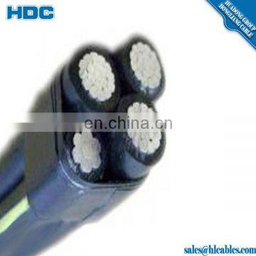 lv - abc 3 x 50 mm2 + 1 x 35 mm2 cable ACSR AAAC conductor XLPE insulation factory price