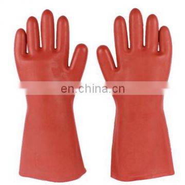 12KV Rubber Insulating Gloves/Protection Against Electrical Shock