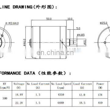 2020 Underwater Diving Sea Scooter Waterproof Brushless 4215 Motor for Robotics and Toy Boat Model Underwater Biomimetic BMM760 photo-5