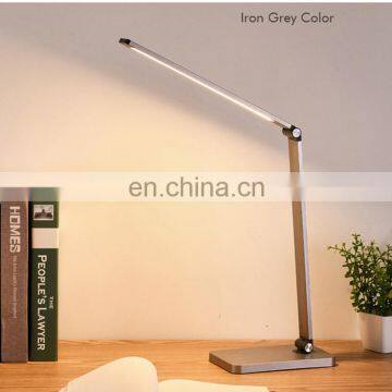 Hot Sell USB Rechargeable Desk Lamp Support Wireless Charging Table LED Lamp Auto Timer 5 Brightness Adjustable Student Lamp photo-3