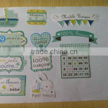 3d home decor christmas sticker DIY