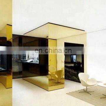 Wall Decorative Irregular Shaped Double Coated Silver Mirror