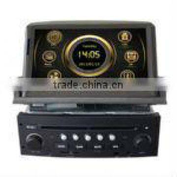 car dvd media for Peugeot 307 with GPS/Bluetooth/Radio/SWC/Virtual 6CD/3G internet/ATV/iPod/DVR