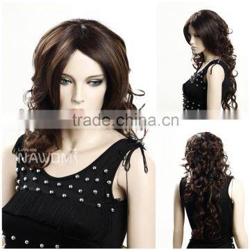 W3350 100% unprocessed Brazilian hair lace front wig