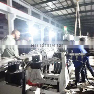 Plastic HDPE PP PVC Water / Electric Supply Pipe Tube Machine Extrusion Line photo-3