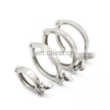 Wholesale Price 1.5" SS304 Heavy Duty Single Pin Clamp Fitting Connection Stainless Steel Sanitary Flange Clamp photo-6