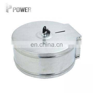 304 Stainless Steel Roll Jumbo Tissue Triple Toilet Paper Dispenser photo-2