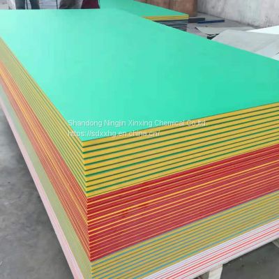 PE block HD Polyethylene sheet boards colorful plastic HDPE sheeting