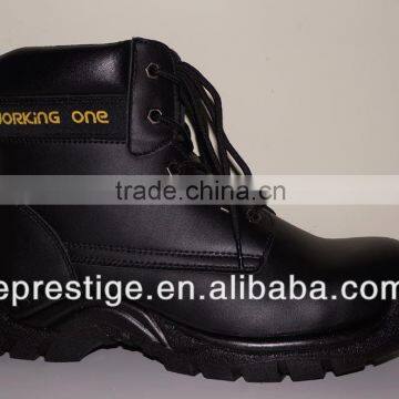 2013 PU injected leather safety boots