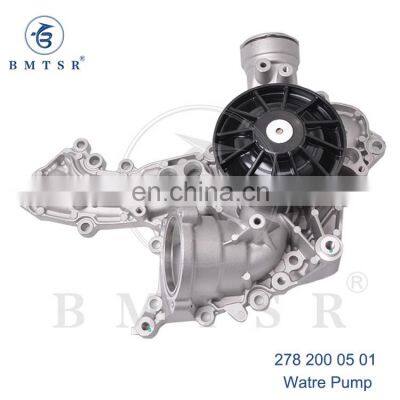 BMTSR Автомобильные запчасти. Насос охлаждающей жидкости двигателя для M278 S550 C550 CL550 E550. Оригинальный номер 2782000501 278 200 05 01. Автомобильные аксессуары