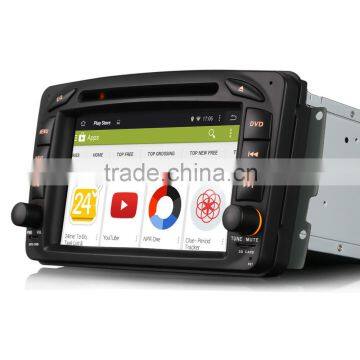 Erisin ES2507B 7 Inch Car Radio 2 Din Android 4.4.4 GPS DVD for Mercedes W209 photo-6