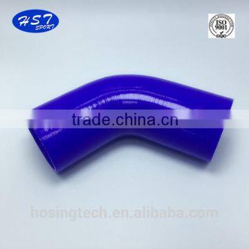 Large Diameter Flexible High Temperature Automotive 45 Degree Elbow Silicone Hose photo-4