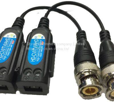 Newest Combinable HD Video balun 4-IN-1 CVI TVI AHD 720P/960P/1080P/3MP/4MP/5MP/8MP Passive utp video balun