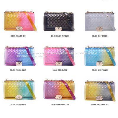 Factory Free Sample Accept Wholesalers or Retailers for Jelly Purse Cheap photo-3