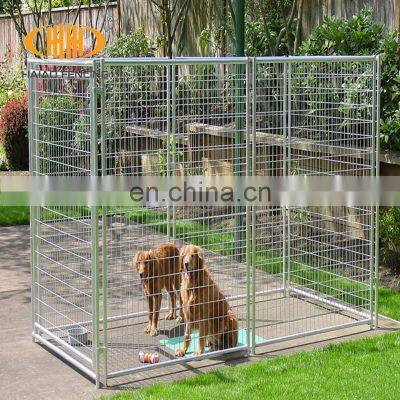 6x10x6 welded wire mesh double dog kennel