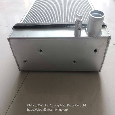 High performance E324 325B 326D 329D excavator hydraulic oil cooler radiator water tank