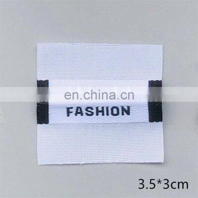 Custom High Quality Neck Label For T Shirts Clothes Label Woven Label Manufacturer Shirt Tags photo-3