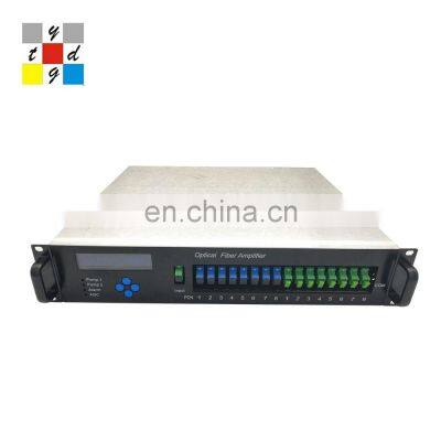 High power edfa Fiber Optic 1550 8 ports cable tv wdm edfa optical amplifier price