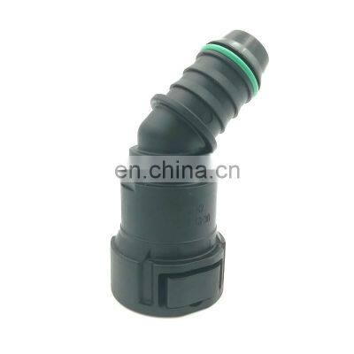 OEM Original Factory Supplier  SAE5/8 15.82 Quick Connector 135 45 degrees  Double button Nylon line ID13.5 Nipple  Fittings