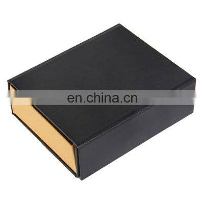 High Quality Handmade Fold Cardboard Gift Magnetic Box Paper Cutlery Set Knife Fork Box Wig Hair Packaging