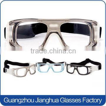 Top sale adjustable protective sport basketball glasses