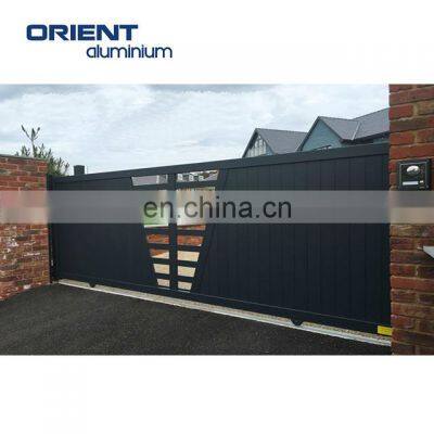 Nice Looking Customized Aluminium House Gate Designs Pictures photo-4