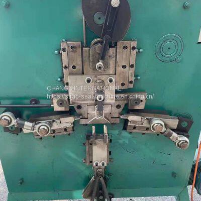 Heavyd-duty strapping buckle 25 x 5 mm making machine