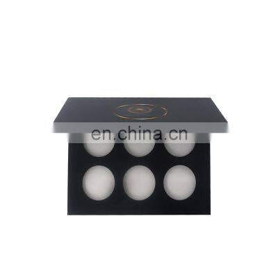 Newest Cardboard Cosmetic Packaging Box With Mirror Multicolor 36mm Eyeshadow Palette