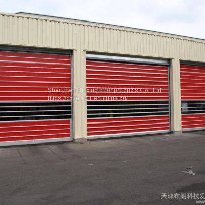 Roll Fast Roll Up High Speed Door Insulated Aluminium Rapid Hard High Speed Door photo-2