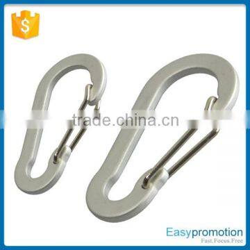 Custom made aluminum cheap gift aluminum carabiner
