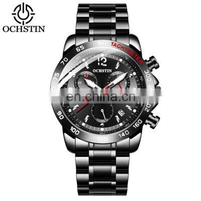 OCHSTIN 6123B Men's army designer brand watches quartz analog luminous day superior watch