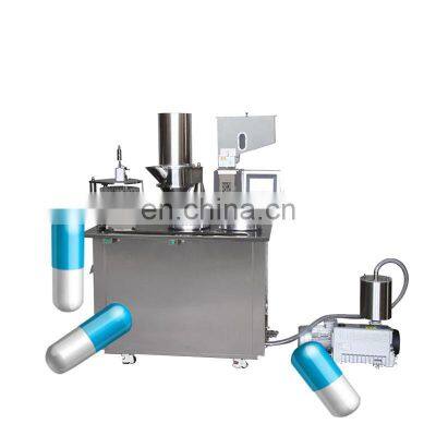 Semi Automatic Empty Hard Gelatin Pill Capsule Filling Machine