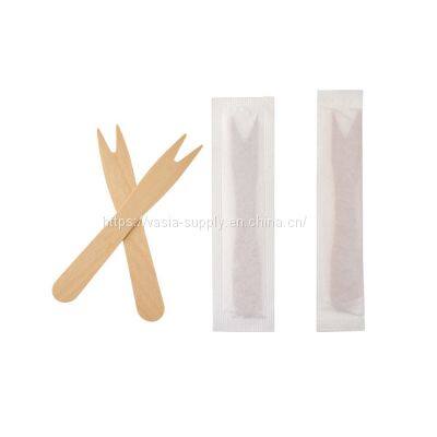 Kitchen Bar Mini Disposable Cake Flatware best bamboo cocktail appetizer forks picks