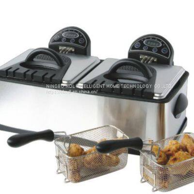 New design 6L electric deep fat fryer L-DF601/2 electric deep fryer