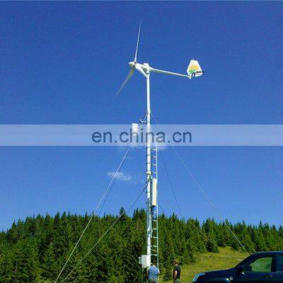 Telecom used Wind Turbine Guy wire Mast Tower 6m 8m 9m 10m 12m 15m 18m