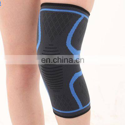 Custom Knee Protector 3D Knitting Knee Sleeve Compression Brace photo-3