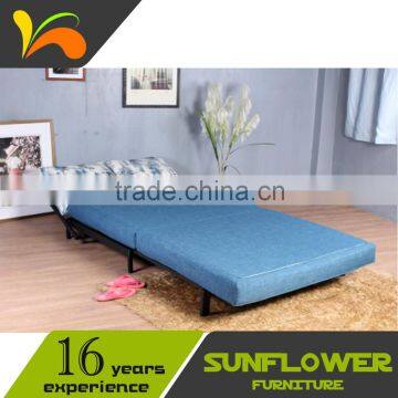 Fashion style hot sell home furniture folding mattress for sofa bed fabric sofa