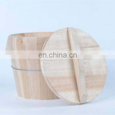 Natural wooden commercial rice roll steamer