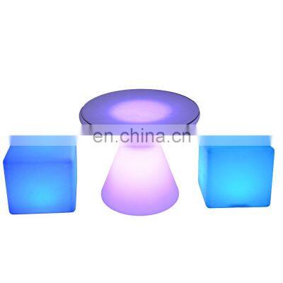 led seating mobile bar lumineux cubo led tables mobile bar plastic chair cube 40cm